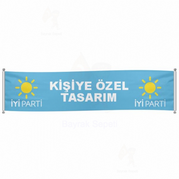 İyi Parti Afiş ve Pankartlar Afiş Tasarım